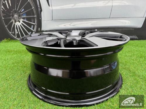 Ratlankis R17x7  5X114.3  ET  50  67.1  I5390  Black Polished (MB)  For KIA  (P2)
