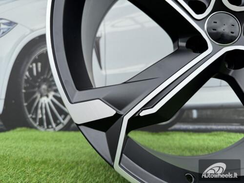 Ratlankis R23x10  5X112  ET  15  66.5  Y1201  Black Polished Half Matt (MBHM)  For AUD  (P)