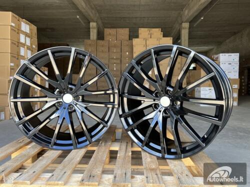 Ratlankis Fang 10X22 5X120 ET40 74,1 Gloss Black
