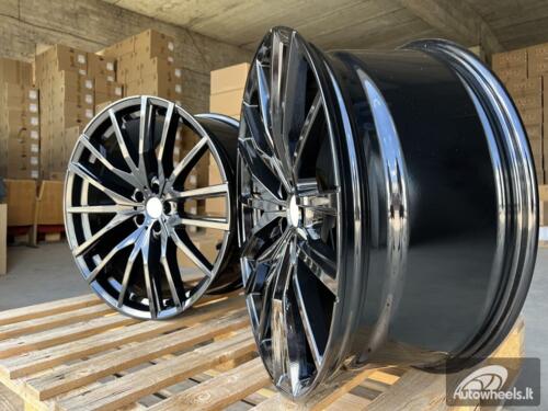 Ratlankis Fang 10X22 5X120 ET40 74,1 Gloss Black