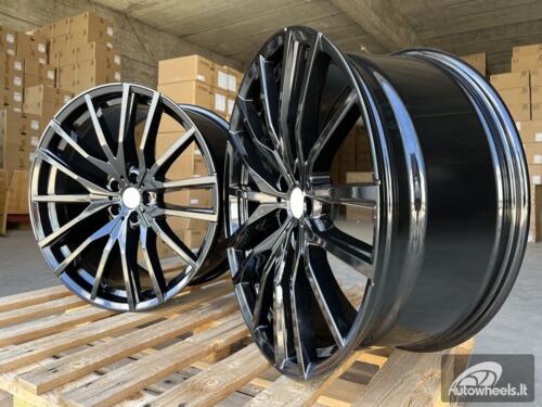 Ratlankis Fang 10X22 5X120 ET40 74,1 Gloss Black