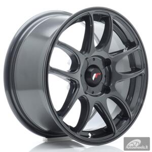 JR Wheels JR29 15x8 ET20-50 4H BLANK Hyper Gray