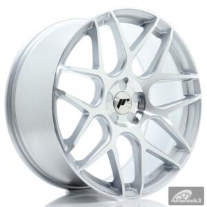 JR Wheels JR18 20x9 ET20-40 5H BLANK Silver Machined Face