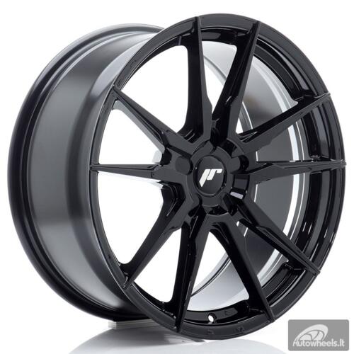 JR Wheels JR21 19x8 ET20-40 5H BLANK Gloss Black