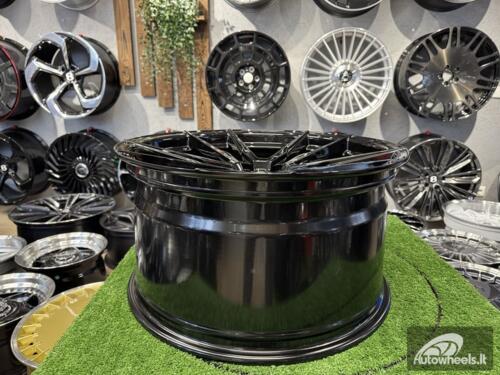 JR Wheels JR21 19x9 ET20-40 5H BLANK Gloss Black