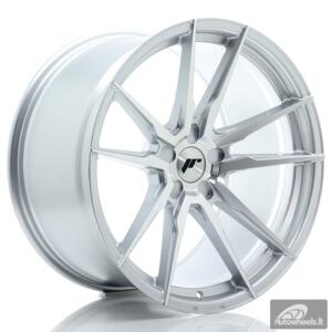 JR Wheels JR21 20x11 ET15-45 5H BLANK Silver Machined Face