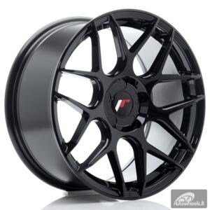 JR Wheels JR18 17x8 ET20-35 5H BLANK Gloss Black