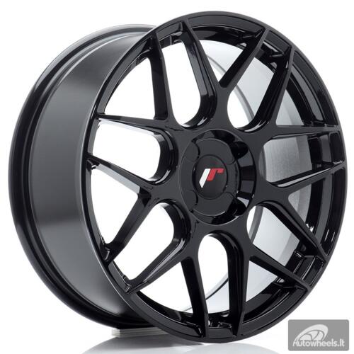 JR Wheels JR18 18x7,5 ET20-40 4H BLANK Gloss Black