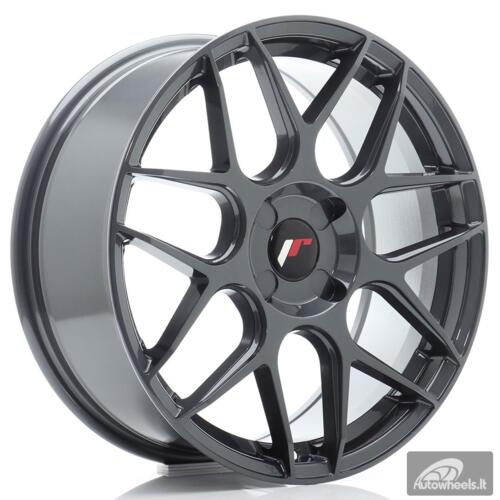 JR Wheels JR18 18x7,5 ET20-40 4H BLANK Hyper Gray