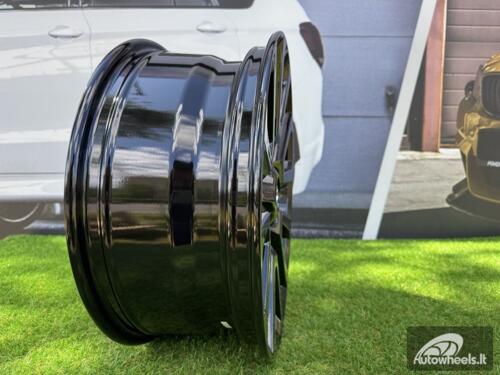 Ratlankis R17x7.5  6X139.7  ET  25  106.1  B1072  (BK5881)  Black Half Matt (BLHM)  For TOYOT  (Z4)