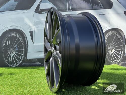 Ratlankis R18x7.5  5X114.3  ET  40  60.1  B5463  Black Half Matt (BLHM)  For TOYOT  (P)
