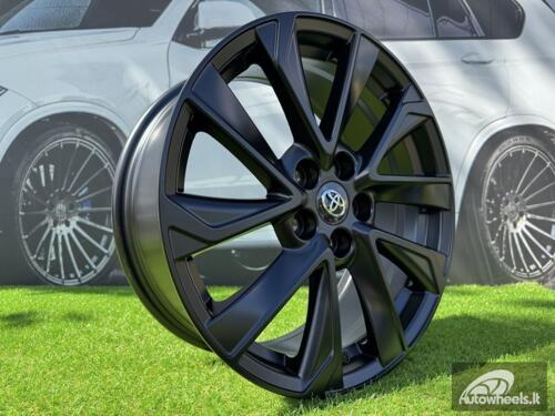 Ratlankis R18x7.5  5X114.3  ET  40  60.1  B5463  Black Half Matt (BLHM)  For TOYOT  (P)
