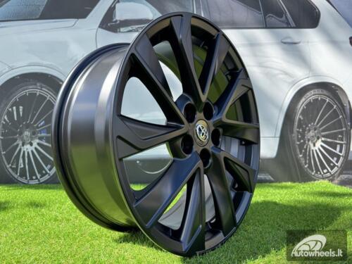 Ratlankis R18x7.5  5X114.3  ET  40  60.1  B5463  Black Half Matt (BLHM)  For TOYOT  (P)