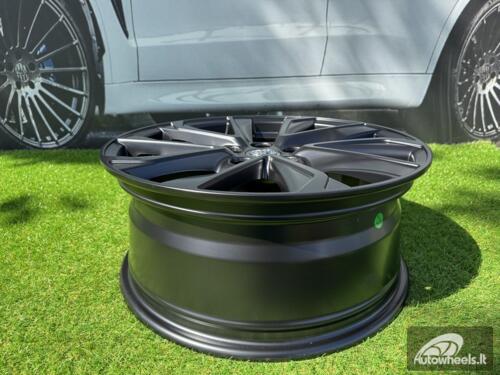 Ratlankis R18x7.5  5X114.3  ET  40  60.1  B5463  Black Half Matt (BLHM)  For TOYOT  (P)