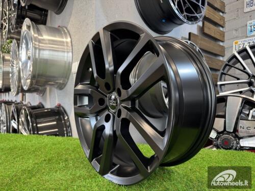 Ratlankis R17x7  5X127  ET  40  71.6  B5883  Black Half Matt (BLHM)  For RACIN  (K2)