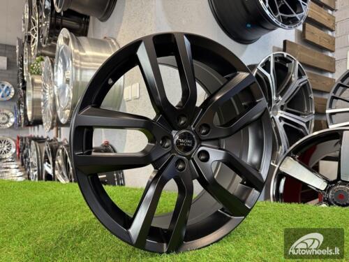Ratlankis R17x7  5X127  ET  40  71.6  B5883  Black Half Matt (BLHM)  For RACIN  (K2+R)