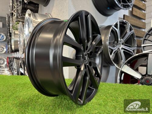Ratlankis R17x7  5X127  ET  40  71.6  B5883  Black Half Matt (BLHM)  For RACIN  (K2+R)