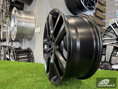 Ratlankis R17x7  5X127  ET  40  71.6  B5883  Black Half Matt (BLHM)  For RACIN  (K2+R)