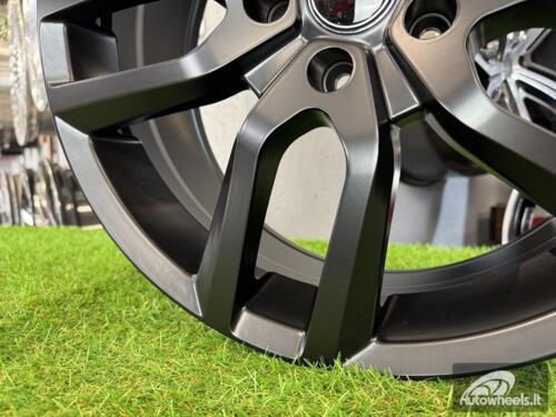 Ratlankis R17x7  5X127  ET  40  71.6  B5883  Black Half Matt (BLHM)  For RACIN  (K2+R)