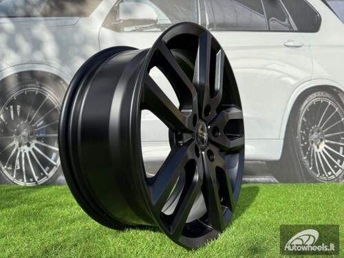 Ratlankis R17x7  5X110  ET  40  65.1  B5883  Black Half Matt (BLHM)  For RACIN  (P)