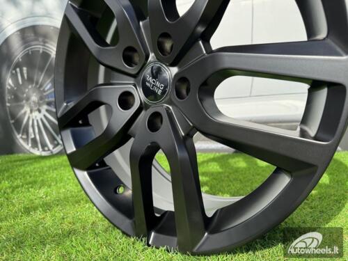 Ratlankis R17x7  5X110  ET  40  65.1  B5883  Black Half Matt (BLHM)  For RACIN  (P)