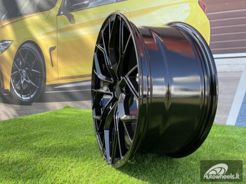 Ratlankis R19x8.5  5X120  ET  33  72.6  HX041  Black (BL)  For HAXER  (P2+K7)  (Rear+Front)