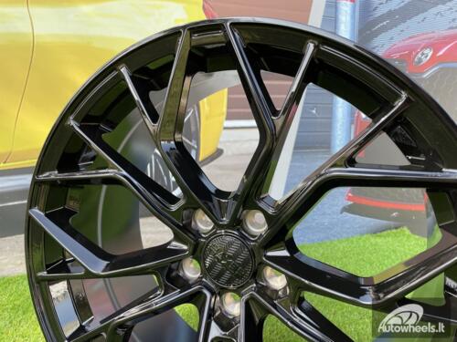 Ratlankis R18x8  5X112  ET  35  66.5  HX041  Black (BL)  For HAXER  (P2+Z3)