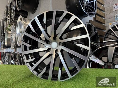 Ratlankis R20x9  5X112  ET  35  66.5  I0368  Black Polished (MB)  For AUD  (P1)