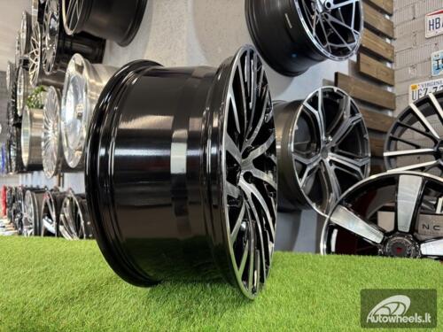 Ratlankis R20x9  5X112  ET  35  66.5  I0368  Black Polished (MB)  For AUD  (P1)