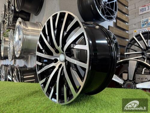 Ratlankis R20x9  5X112  ET  35  66.5  I0368  Black Polished (MB)  For AUD  (P1)