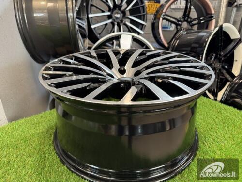 Ratlankis R20x9  5X112  ET  35  66.5  I0368  Black Polished (MB)  For AUD  (P1)