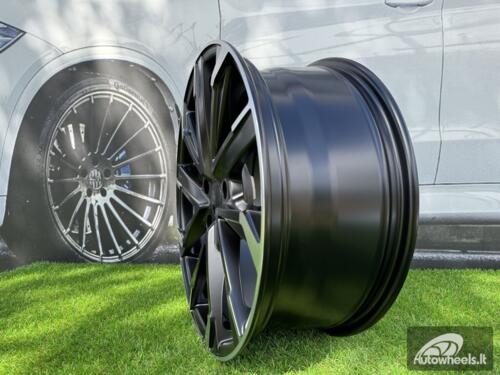 Ratlankis R18x7.5  5X114.3  ET  40  60.1  I5547  Black Polished Half Matt (MBHM)  For TOYOT  (P1)