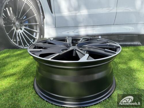 Ratlankis R18x7.5  5X114.3  ET  40  60.1  I5547  Black Polished Half Matt (MBHM)  For TOYOT  (P1)