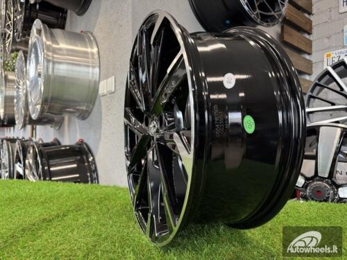 Ratlankis R18x7.5  5X114.3  ET  40  60.1  I5547  Black Polished Half Matt (MBHM)  For TOYOT  (P1)