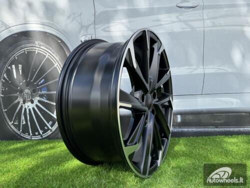 Ratlankis R18x7.5  5X114.3  ET  40  60.1  I5547  Black Polished Half Matt (MBHM)  For TOYOT  (P1+Z5)