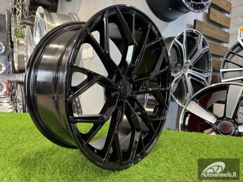 Ratlankis R18x8  5X112  ET  42  66.6  HX041  Black (BL)  For HAXER  (P2)