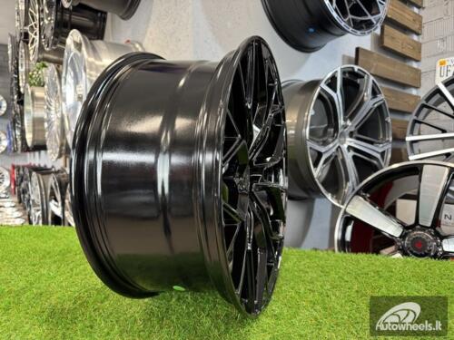 Ratlankis R18x8  5X112  ET  42  66.6  HX041  Black (BL)  For HAXER  (P2)
