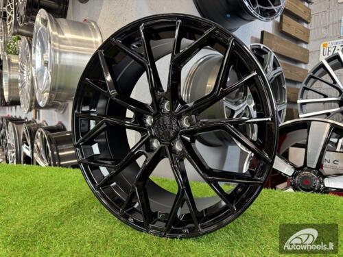 Ratlankis R18x8  5X112  ET  42  66.6  HX041  Black (BL)  For HAXER  (P2)