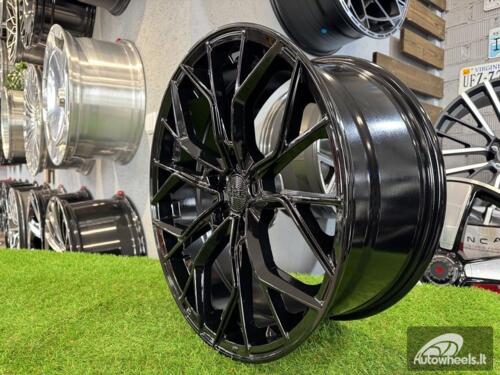 Ratlankis R18x8  5X112  ET  42  66.6  HX041  Black (BL)  For HAXER  (P2)
