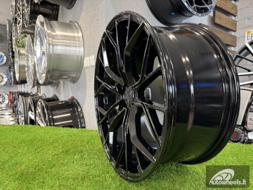 Ratlankis R18x8  5X112  ET  42  66.6  HX041  Black (BL)  For HAXER  (P2)