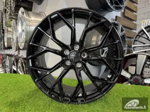 Ratlankis R18x8  5X120  ET  34  72.6  HX041  Black (BL)  For HAXER  (P2+Z5)