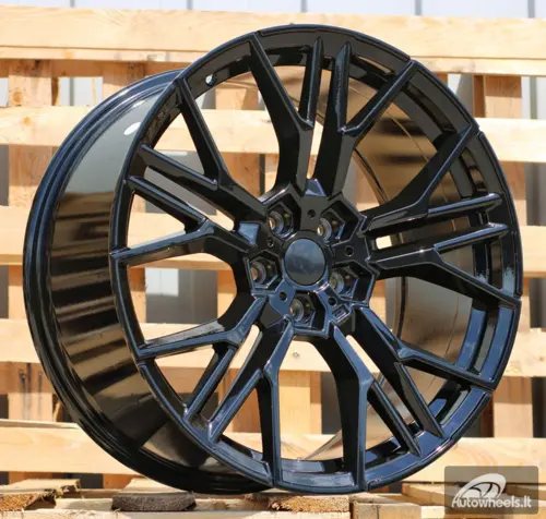 Ratlankis R20x8.5  5X112  ET  26  66.6  I0405  Black (BL)  For BMW  (K8)  (Rear+Front)