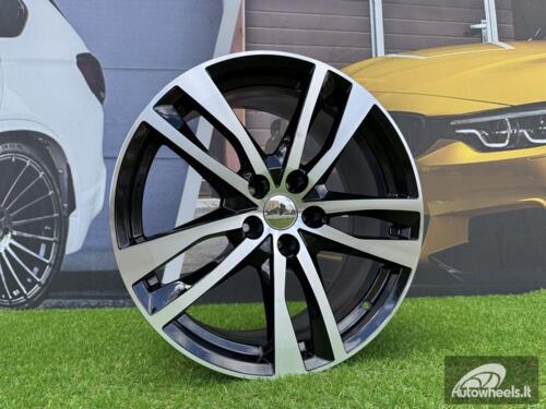 Ratlankis R19x8.5  5X112  ET  40  66.5  I5011  Black Polished (MB)  For AUD  (P2)