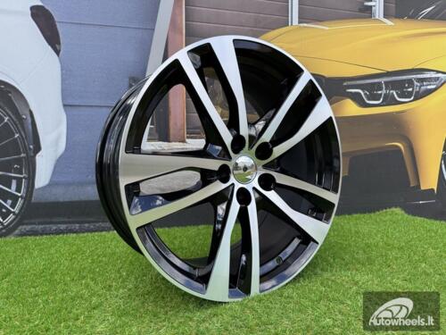 Ratlankis R19x8.5  5X112  ET  40  66.5  I5011  Black Polished (MB)  For AUD  (P2)