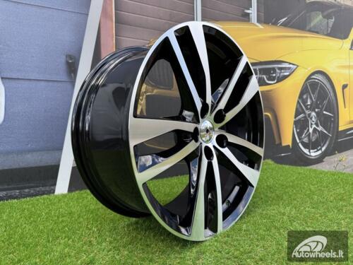 Ratlankis R19x8.5  5X112  ET  40  66.5  I5011  Black Polished (MB)  For AUD  (P2)