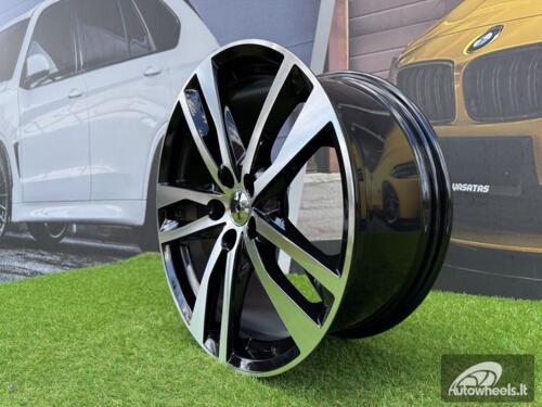 Ratlankis R19x8.5  5X112  ET  40  66.5  I5011  Black Polished (MB)  For AUD  (P2)