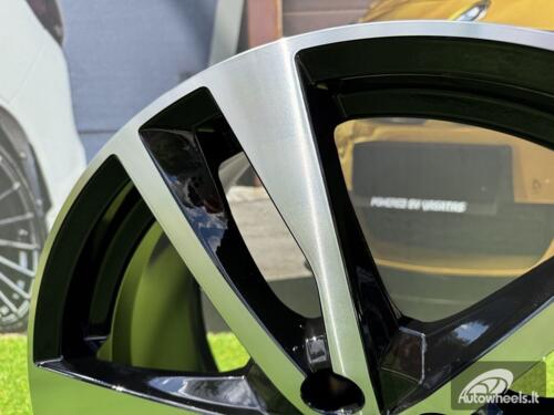 Ratlankis R19x8.5  5X112  ET  40  66.5  I5011  Black Polished (MB)  For AUD  (P2)