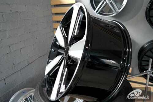 Ratlankis R20x9  5X112  ET  31  66.5  A5470  (IN5400)  Black Polished (MB)  For AUD  (P2+Z6)