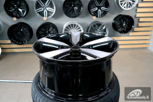 Ratlankis R20x9  5X112  ET  31  66.5  A5470  (IN5400)  Black Polished (MB)  For AUD  (P2+Z6)