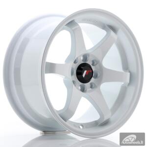 JR Wheels JR3 15x8 ET25 4x100/114 White